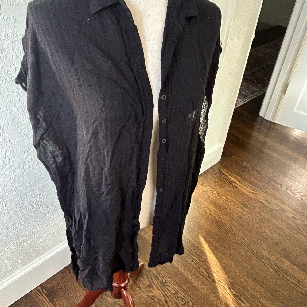 L*Space Black Tunic Cover-Up